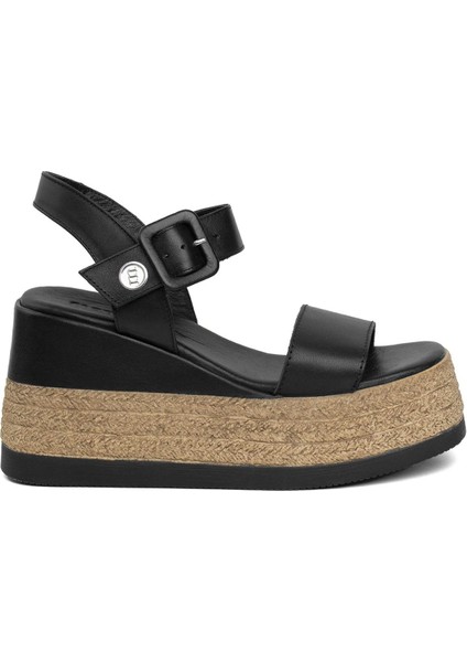 Kadın Hakiki Deri Ortopedik Dolgu Topuk Sandalet M25/YS-CALL