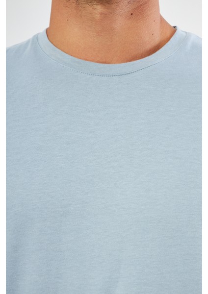 Unisex Pamuklu Bisiklet Yaka Oversize Bol Boyfriend Örme T-Shirt fiyatları