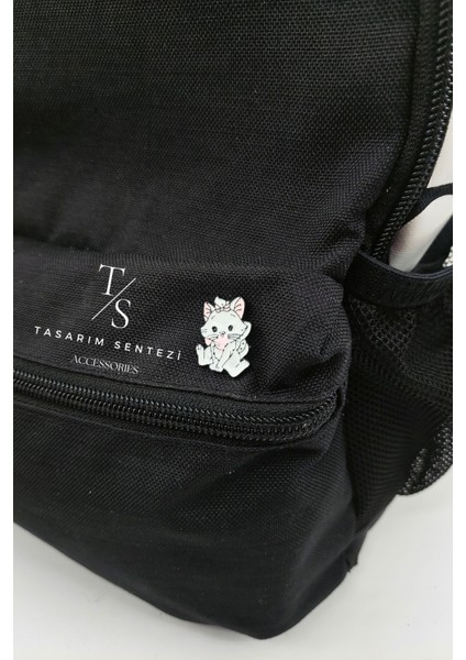 Rozet Metal Broş Yaka Okul Çantası Kıyafet Şapka Takı Aksesuar Marie Cat Aristokrat Kedi Rosette modelleri