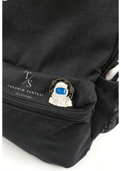 Rozet Metal Broş Yaka Okul Çantası Kıyafet Şapka Takı Aksesuar Astronot Kozmonot Nasa Rosette modelleri