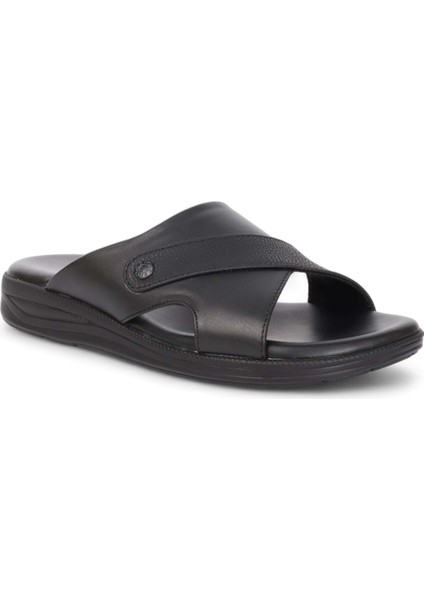 2049-9956-10 Tam Anatomik Erkek Terlik - NKT02049-SIYAH-42