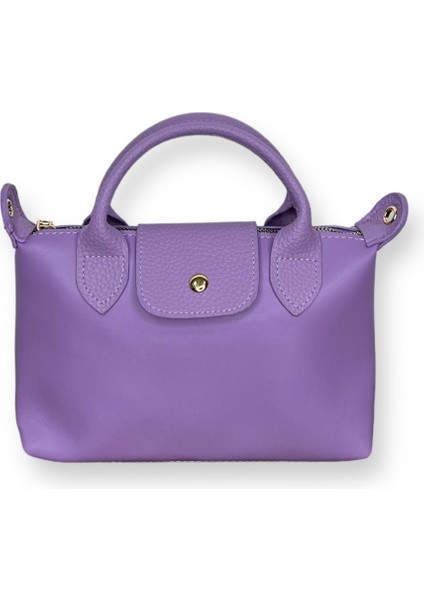 Mini Pu Deri El Çantası