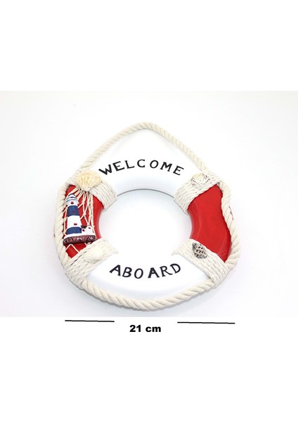Ahşap Marin Duvara Asmalı Simit