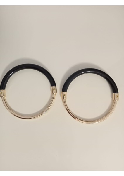 Siyah-Gold Yuvarlak Çanta Sapı fiyatları