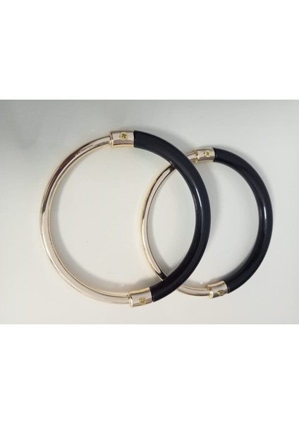 Siyah-Gold Yuvarlak Çanta Sapı fırsatları