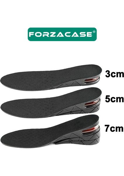 7 cm Boy Uzatıcı Tabanlık Tam Boy Hava Alabilen Tasarım - FC653