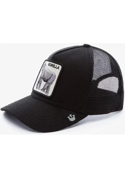 Roberto Bornova Unisex Siyah Gorilla Cap Şapka