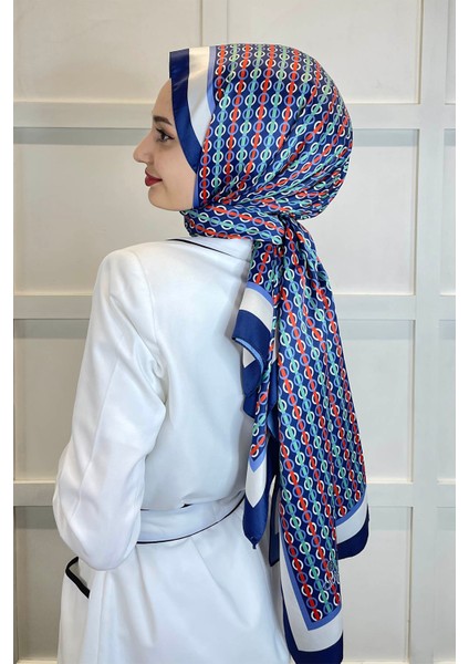 Ipeksi Şal Geometrik Desenli Şık Tesettür Şal 01103 modelleri