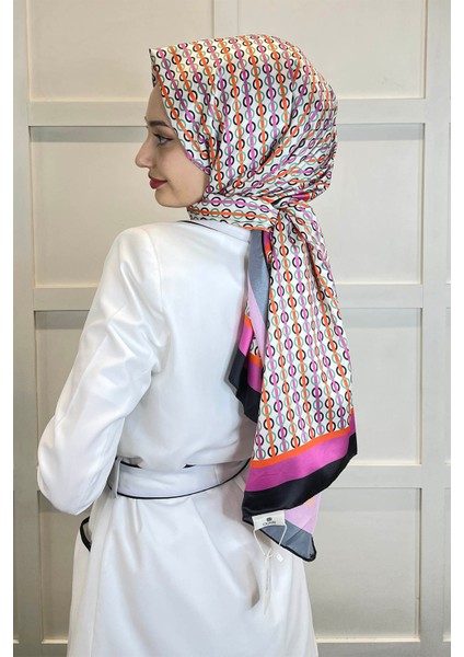 Ipeksi Şal Geometrik Desenli Şık Tesettür Şal 01103 modelleri