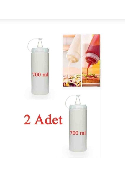 Plastik Sosluk 700 ml Sızdırmaz