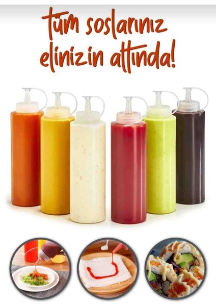 Plastik Sosluk 700 ml Sızdırmaz