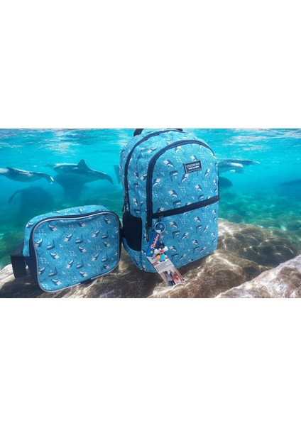 Whales Balinalar Okul Çantası ve Beslenme Çantası