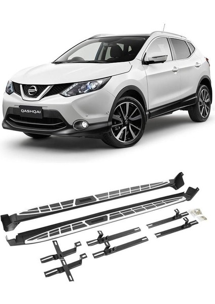 Nissan Qashqai J11 Yan Basamak Koruma Oem Tip 2014-2021 Arası Uyumlu