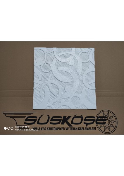 Çemberlitaş Desen Tavan Kaplama 9mm 2m2 (8 Adet)