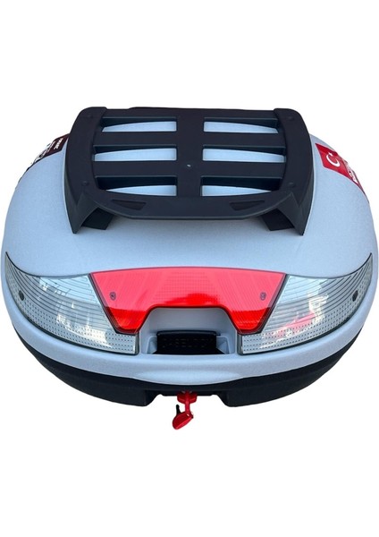 Cv 46 Kargo Motorsiklet Çantası Gri