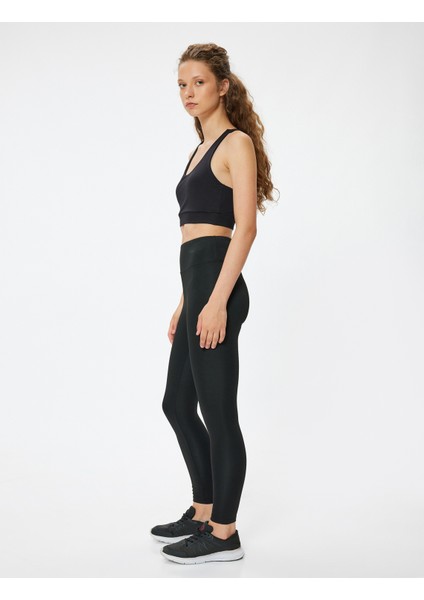 Spor Tayt Yüksek Bel Slim Fit