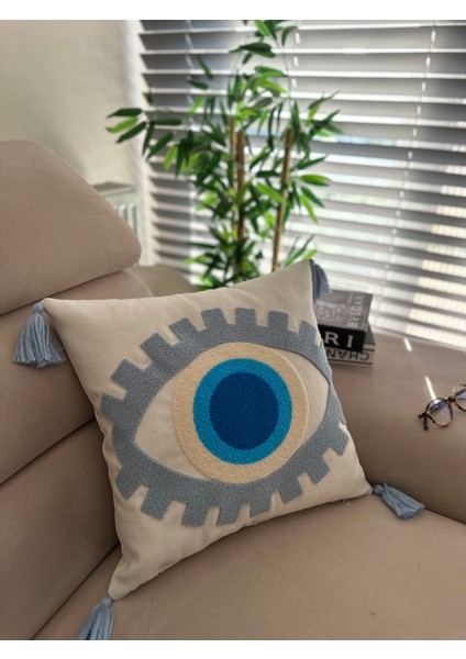 Punch Nakışlı Kırlent Kılıfı modelleri