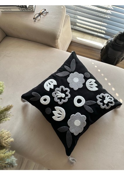 Punch Nakışlı Kırlent Kılıfı fırsatları