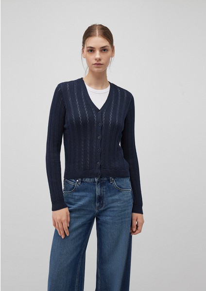 Düğmeli Lacivert Hırka 1710488-86623 modelleri