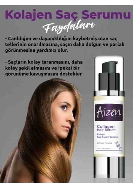 Collagen Hair Serum - Kolajen Saç Bakım Serumu 100 ml 3,38 Fl.oz