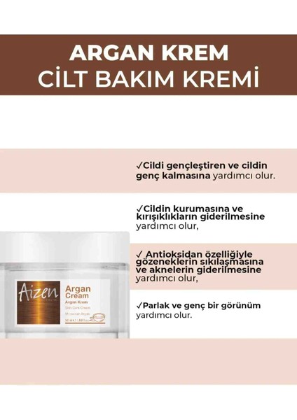 Argan Cream - Argan Kremi 50ML 1,69 Fl.oz