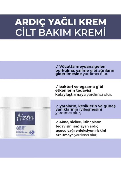 Juniper Cream - Ardıç Yağlı Krem 150ML 5,07 Fl.oz