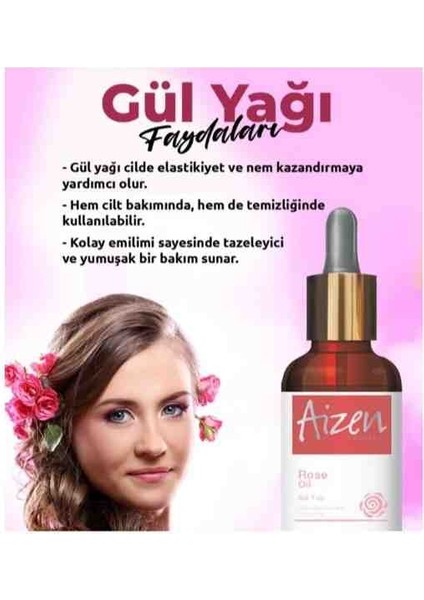 Rose Oil - Gül Yağı 20ML 0,67 Fl.oz