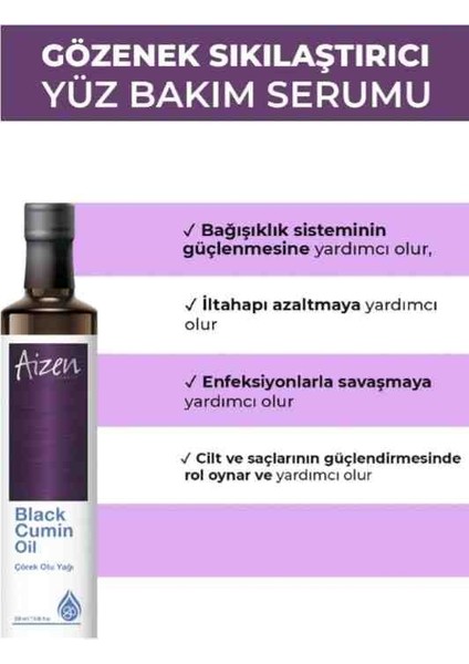 Black Cumin Oil - Çörek Otu Yağı 250ML 8,45 Fl.oz