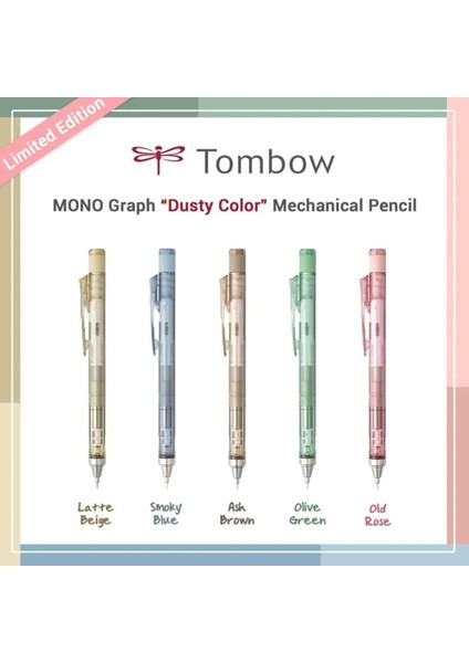 : Mono Graph Mekanik Kurşun Kalem : 0,5 mm : Late Beige