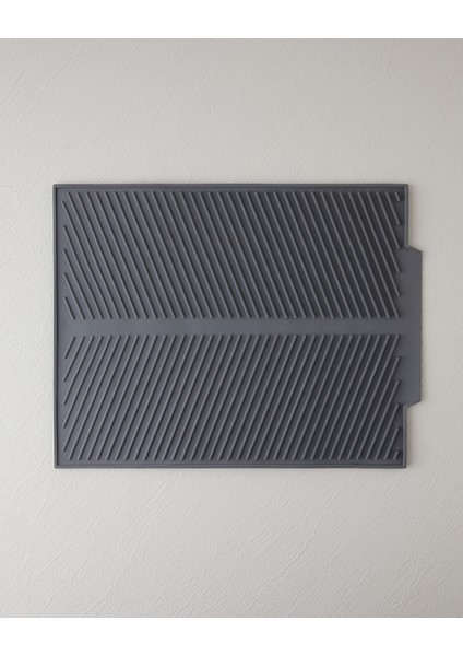 Connie Silikon Bulaşıklık Mutfak Gereci 33X43 cm Gri