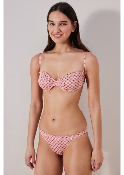 Bahia Balenli Çok Renkli Bikini Üstü
