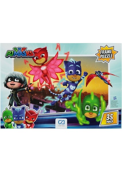 Pj Masks Frame Puzzle 35 Parça - 5192