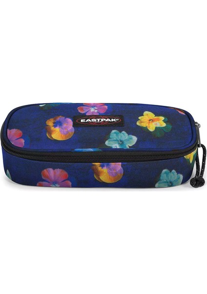 Oval Single Flower Blur Navy Kalem Çantasi EK0007172O41