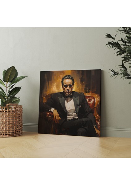 Godfather Empresyonistlerden Ilham Alan Kanvas Tablo - Godfather, Empresyonist Tablo, Godfather, Duvar Dekorasyonu, 30 x 30 cm fiyatları