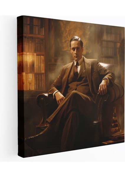 Godfather Vintage Sepya Kanvas Tablo - Godfather, Godfather, Duvar Dekorasyonu, Kanvas Tablo, 30 x 30 cm