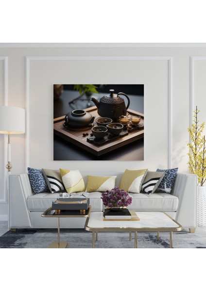Zen Duvar Sanatı - Zen, Sakin, Japon Estetiği, Kanvas Tablo, 30 x 30 cm fiyatları