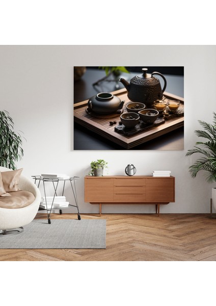 Zen Duvar Sanatı - Zen, Sakin, Japon Estetiği, Kanvas Tablo, 30 x 30 cm modelleri