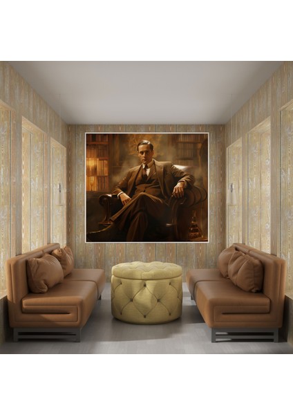 Godfather Vintage Sepya Kanvas Tablo - Godfather, Godfather, Duvar Dekorasyonu, Kanvas Tablo, 30 x 30 cm modelleri