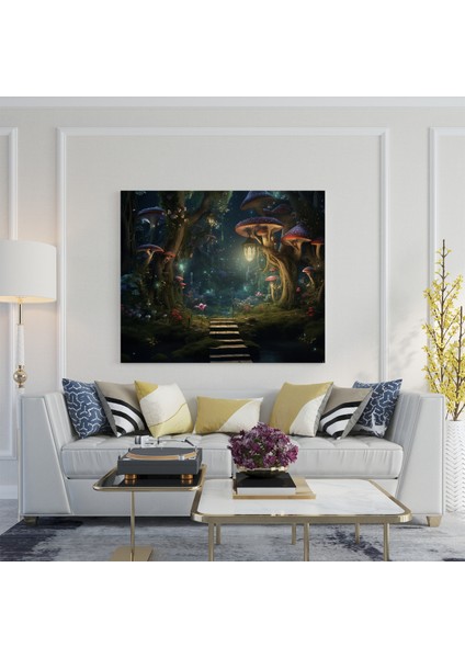 Büyülü Orman Kanvas Tablo, 30 x 30 cm fiyatları