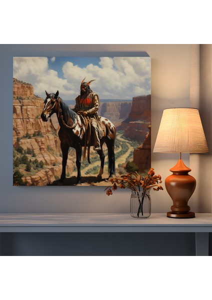 Görkemli Kanyon Şefi Kanvas Tablo, 30 x 30 cm fiyatları