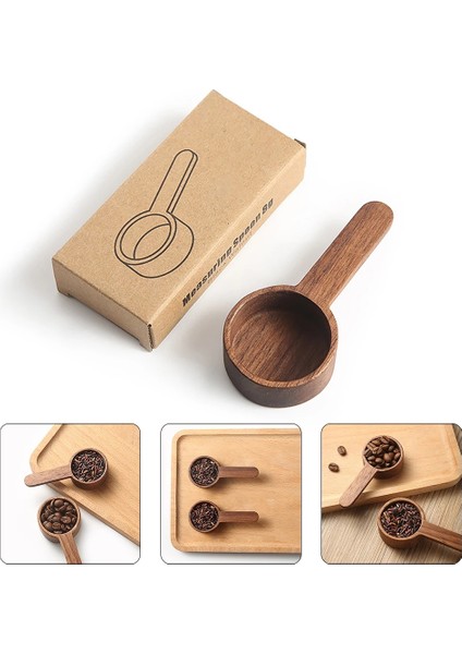 S Beechwood Ahşap Ölçüm Kaşığı Seti Mutfak Ev Ölçüm Kaşıkları Çay Kahve Kepçe Şeker Baharat Ölçü Kaşığı Pişirme Için Ölçme Aletleri (Yurt Dışından) fırsatları
