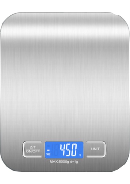Açık Gri 5kg Mini LCD Dijital Gıda Mutfak Terazisi Ağırlık Çok Fonksiyonlu Tedbirler Aracı Pişirme Pişirme Hassas Mezuniyet Paslanmaz Çelik (Yurt Dışından) fiyatları