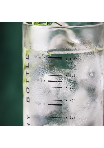 6 Adet Kırmızı 301-400ML Cam Ölçüm Kabı Içme Kupası En Iyi Isı ve Soğuğa Dayanıklı Mutfak Pişirme Aletleri Meyve Suyu Süt Su Ölçeği Bardak Aksesuarları (Yurt Dışından) fırsatları