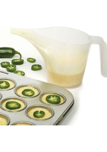Stil A 4 Adet 1/2/4 Adet 1000ML Ölçüm Kabı Taşınabilir Mutfak Hamur Dağıtıcı Sürahi Huni Fincan Büyük Dekantör Şişe Ağzı Konteyner Mutfak Kek Fırın (Yurt Dışından) fiyatları