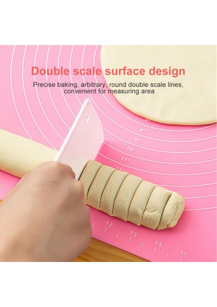 Turuncu 64X45 cm Silikon Yoğurma Pedi Çok Boyutlu Haddeleme Pedi Yapışmaz Kesme Tahtası Pişirme Aracı Mutfak Pasta Erişte Pratik Yoğurma Pedi (Yurt Dışından) indirimleri