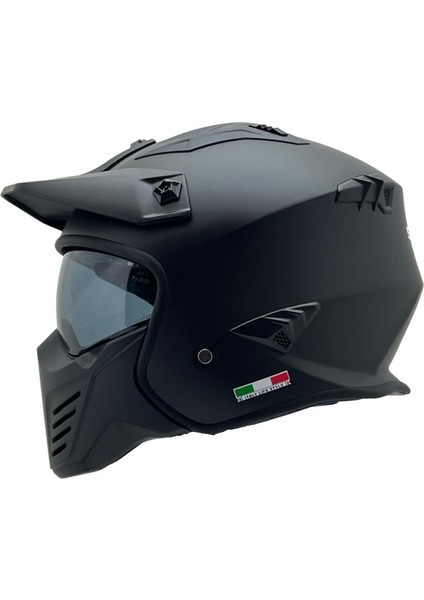 726 x Mat Siyah Tokyo Kask