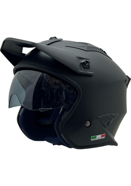 726 x Mat Siyah Tokyo Kask
