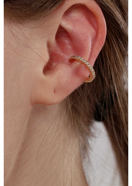 2'li Gold Renk Kuzey Yıldızı Earcuff Cuff