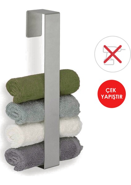 Paslanmaz Çelik Havluluk, Banyo Havlu Askısı, Banyo Aksesuarı 30CM
