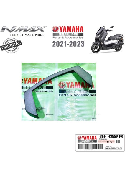 Nmax 125/155 2021-2024 Orijinal Gösterge Çerçevesi Gri